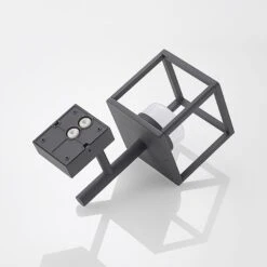 Lucande Timio Außenwandlampe, Uplight, Sensor -Lucande 9619307 7