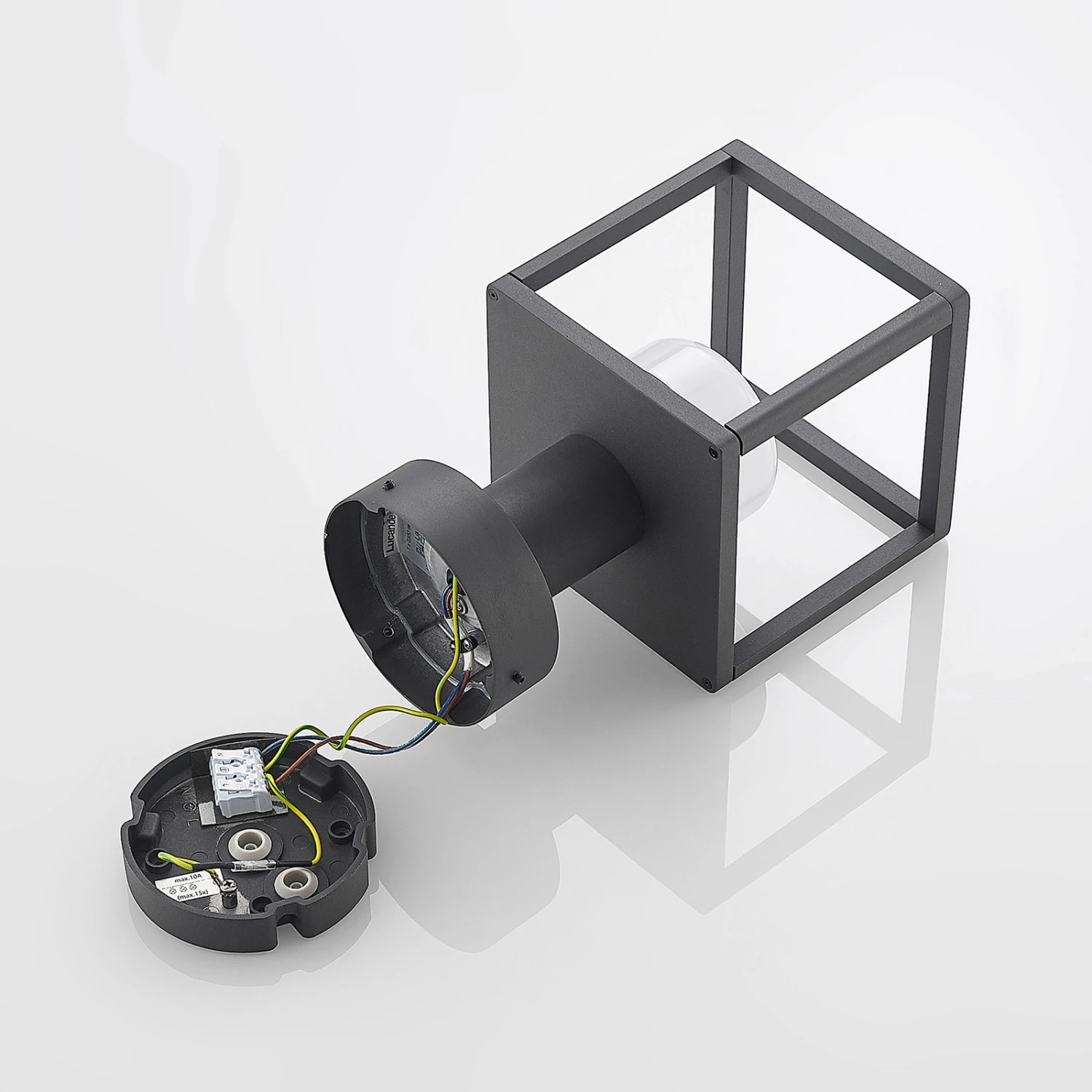 Lucande Timio Sockelleuchte Aus Aluminium 8 Lucande Timio Sockelleuchte Aus Aluminium – Bild 8