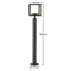 Lucande Timio Wegeleuchte, 85 Cm, Mit Sensor -Lucande 9619318 3
