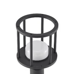 Lucande Berenike Wegeleuchte, Rund, 60 Cm -Lucande 9619331 6