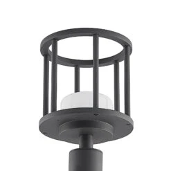 Lucande Berenike Wegeleuchte, Rund, 85 Cm -Lucande 9619333 6