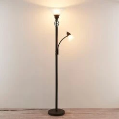 Lucande Deckenfluter Dunja Mit Leselampe 12 Lucande Deckenfluter Dunja Mit Leselampe -Lucande 9620273 4