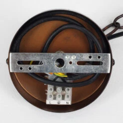 Lucande 5-flammiger Kronleuchter Caleb, Rostfarben -Lucande 9620530 4