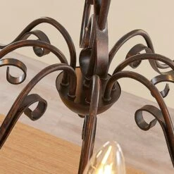 Lucande Caleb - Kronleuchter Im Landhausstil, 8-fl. -Lucande 9620534 3