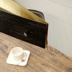 Lucande LED-Hängeleuchte Lio In Schwarz Mit Golddekor -Lucande 9620961 8