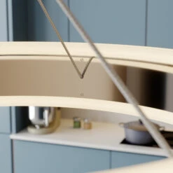 Lucande LED-Pendellampe Lyani, 3 Ringe Nebeneinander -Lucande 9621981 8