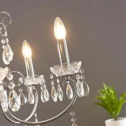 Lucande Kronleuchter Solveig Mit Kristallen, 5-fl., Chrom 13 Lucande Kronleuchter Solveig Mit Kristallen, 5-fl., Chrom -Lucande 9624024 4