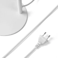 Lucande Wibke Tischleuchte In Weiß -Lucande 9624462 7