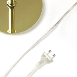 Lucande Pordis Tischleuchte, Messing-schwarz -Lucande 9624517 7