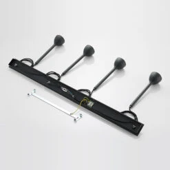 Lucande Hängeleuchte Nordwin, 4-flammig, Schwarz-gold -Lucande 9624529 8