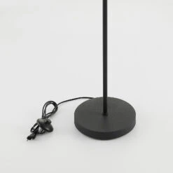 Lucande Stehleuchte Nordwin, 2-flammig, Schwarz-gold -Lucande 9624535 8