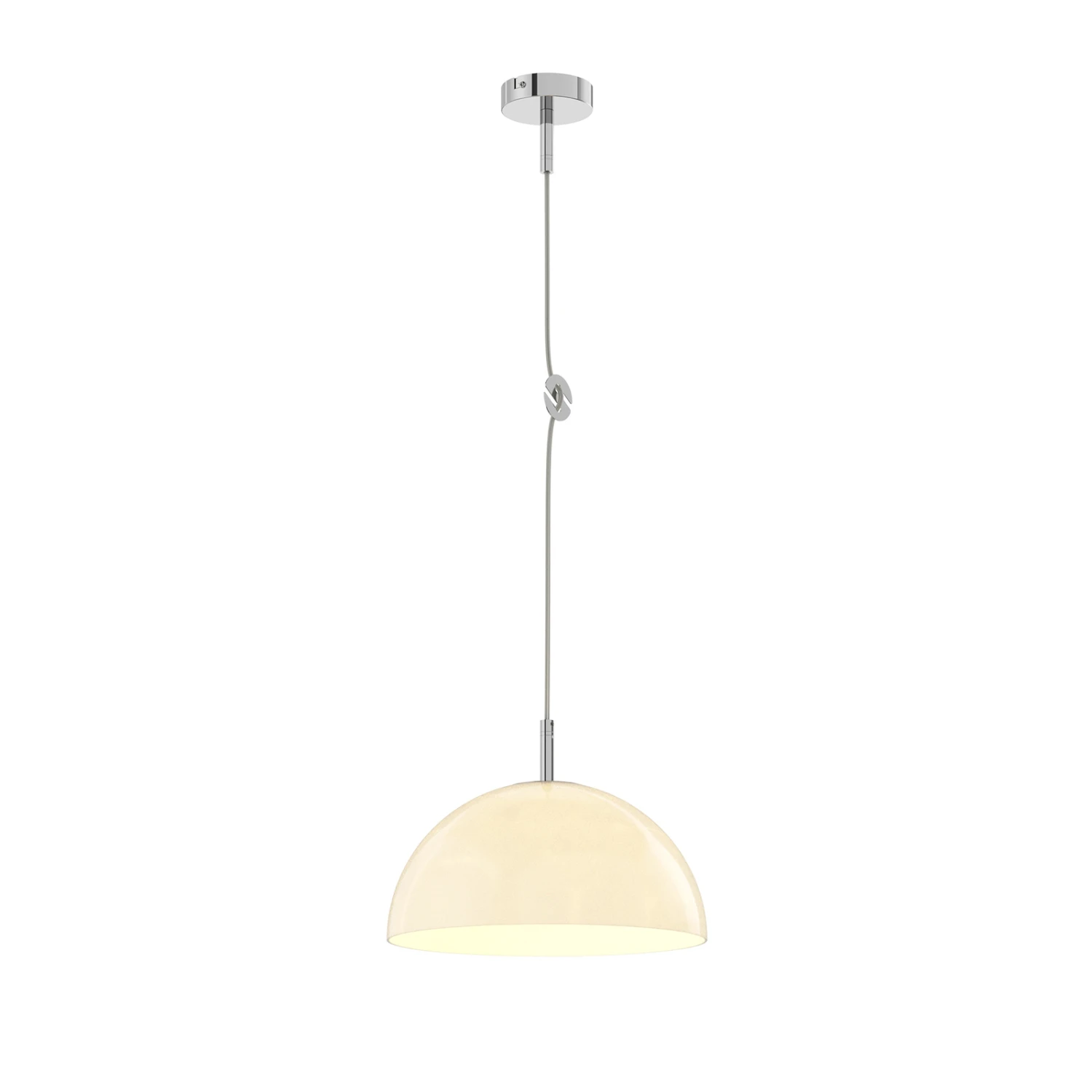 Lucande Lourenco Opalglas-Pendellampe, 35 Cm 6 Lucande Lourenco Opalglas-Pendellampe, 35 Cm – Bild 6