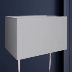 Lucande Evaine Stehleuchte, Chrom, Schirm Weiß -Lucande 9624551 8