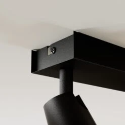 Lucande Angelina Deckenlampe Schwarz-gold, 4-fl. -Lucande 9624856 3