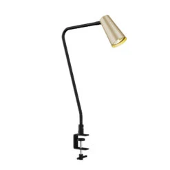 Lucande Angelina Klemmleuchte, Messing-gold -Lucande 9624859 5