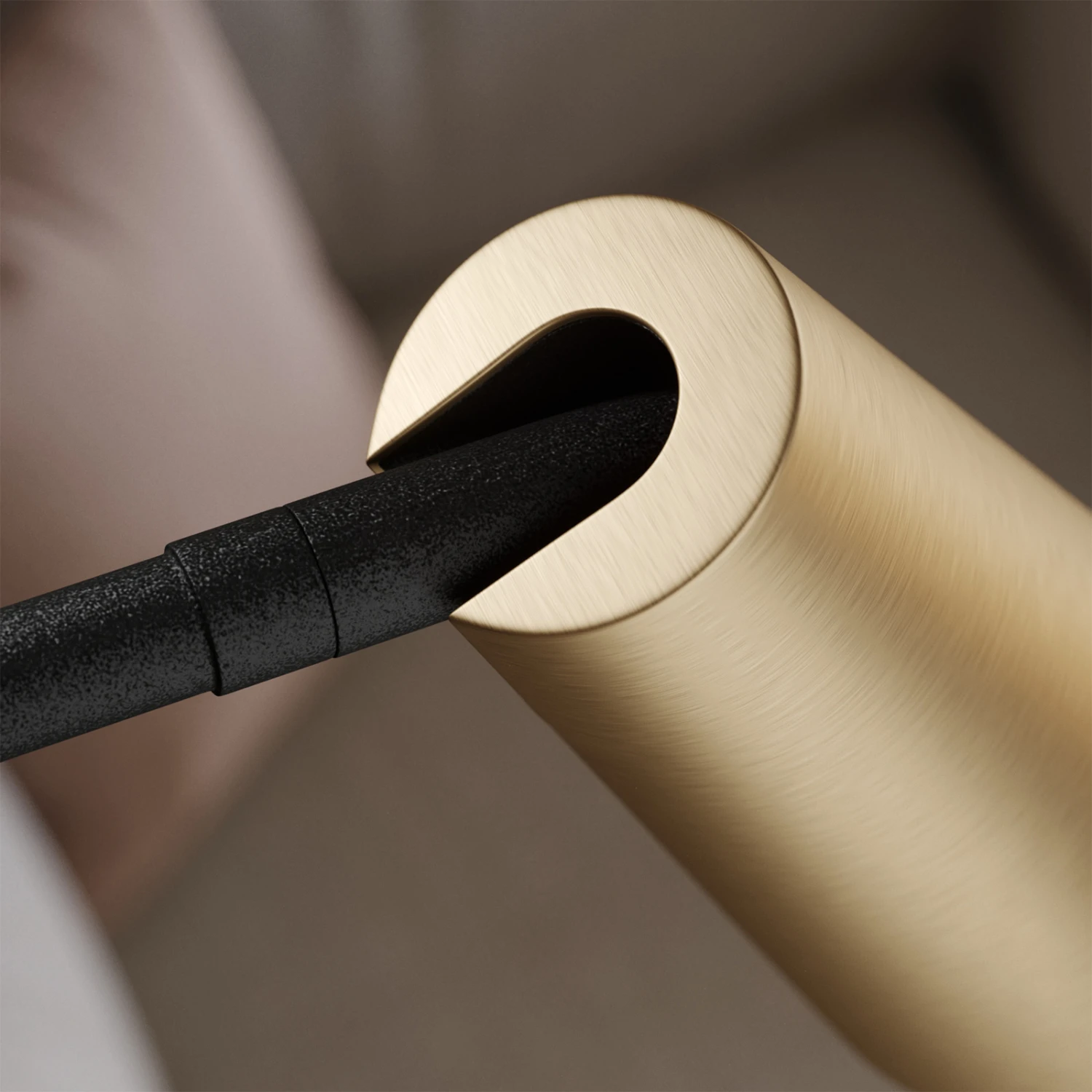 Lucande Angelina Stehleuchte, Messing-gold 7 Lucande Angelina Stehleuchte, Messing-gold – Bild 7