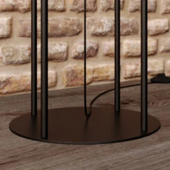 Lucande Viyan Stehleuchte Mit Glasballon -Lucande 9626162 3