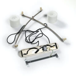 Lucande Juljana Pendellampe, 4-fl., Glasschirme -Lucande 9626235 7