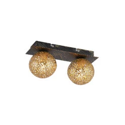 Lucande Evory Deckenleuchte, Eckig, 2-fl. -Lucande 9626372 5