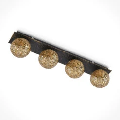 Lucande Evory Deckenleuchte, Eckig, 4-fl. -Lucande 9626374 4