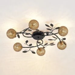 Lucande Evory Deckenleuchte, Rund, 6-fl. -Lucande 9626376 3