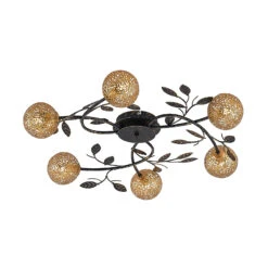 Lucande Evory Deckenleuchte, Rund, 6-fl. -Lucande 9626376 5