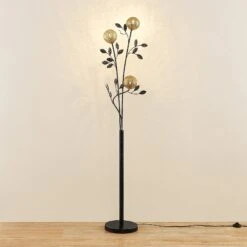 Lucande Evory Stehleuchte, Dreiflammig -Lucande 9626380 2