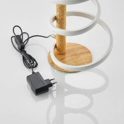 Lucande Milora LED-Tischleuchte, Eiche -Lucande 9626397 8