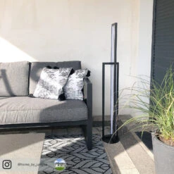 Lucande Hylda LED-Stehleuchte In Schwarz -Lucande 9626404 10