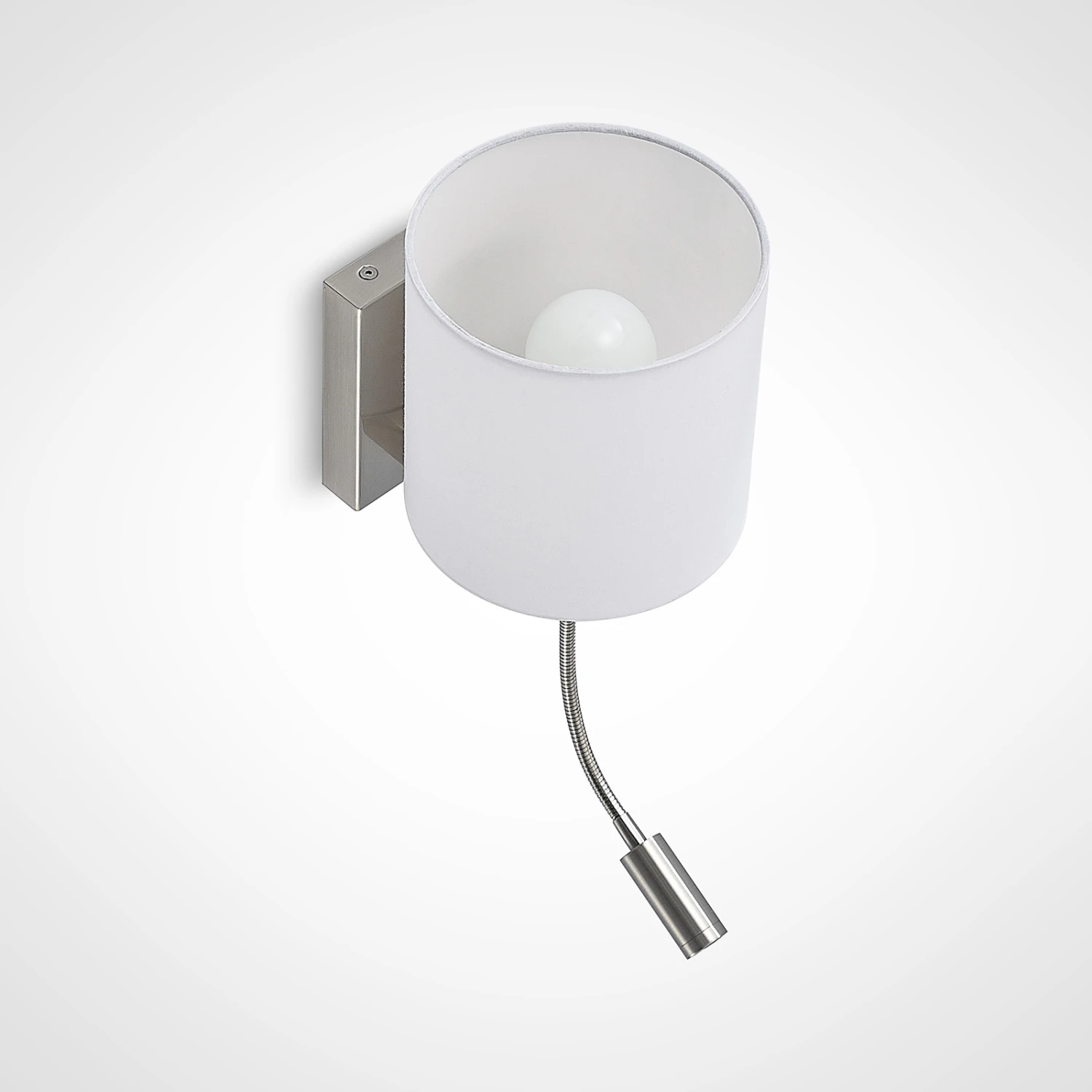 Lucande Wandleuchte Brinja Mit LED-Flexarm Weiß 7 Lucande Wandleuchte Brinja Mit LED-Flexarm Weiß – Bild 7