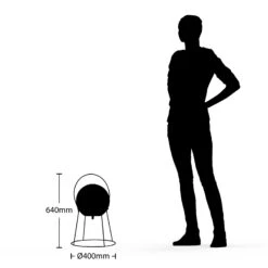 Lucande Hoyka Außentischlampe Mit Kugel 15 Lucande Hoyka Außentischlampe Mit Kugel -Lucande 9626547 6