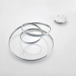 Lucande Sakina LED-Hängeleuchte Chrom Ø 58 Cm 16 Lucande Sakina LED-Hängeleuchte Chrom Ø 58 Cm -Lucande 9626553 7