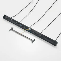 Lucande Andrik Hängelampe, 5-fl., Kreise, Schwarz -Lucande 9627343 4