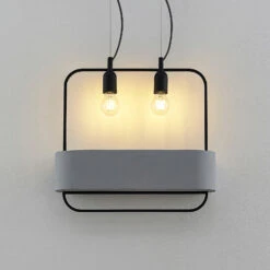 Lucande Teona Hängeleuchte Mit Beton, Zweiflammig 13 Lucande Teona Hängeleuchte Mit Beton, Zweiflammig -Lucande 9627614 4