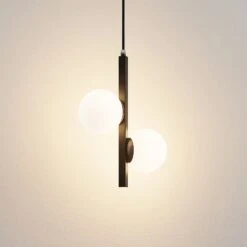 Lucande Emarin Hängeleuchte Glaskugeln Zweiflammig 14 Lucande Emarin Hängeleuchte Glaskugeln Zweiflammig -Lucande 9627662 5