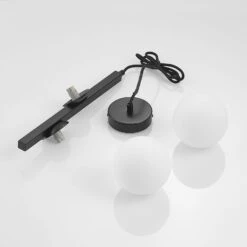 Lucande Emarin Hängeleuchte Glaskugeln Zweiflammig 16 Lucande Emarin Hängeleuchte Glaskugeln Zweiflammig -Lucande 9627662 7