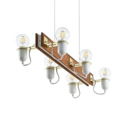 Lucande Becky Hängeleuchte, Sechsflammig, Weiß 14 Lucande Becky Hängeleuchte, Sechsflammig, Weiß -Lucande 9627765 5