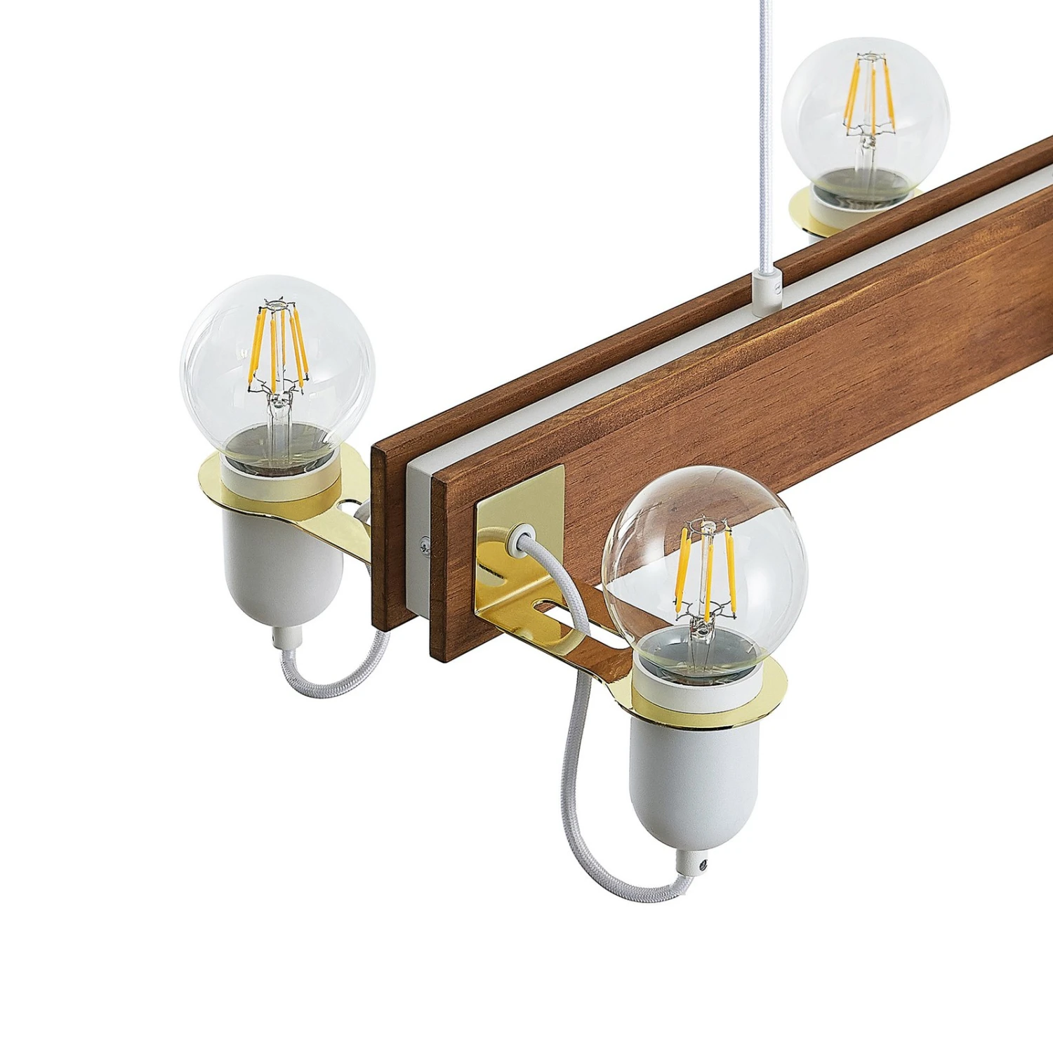 Lucande Becky Hängeleuchte, Sechsflammig, Weiß 7 Lucande Becky Hängeleuchte, Sechsflammig, Weiß – Bild 7