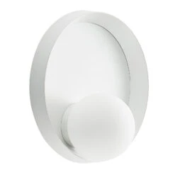 Lucande Andelina Wandleuchte, Rund, Weiß 11 Lucande Andelina Wandleuchte, Rund, Weiß -Lucande 9627768 2