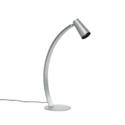 Lucande Velanoris Tischlampe, Alu Gebürstet -Lucande 9627804 3