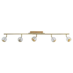Lucande Kilio LED-Deckenstrahler, 5-flammig, Gold -Lucande 9627952 3