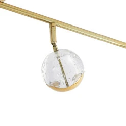 Lucande Kilio LED-Deckenstrahler, 5-flammig, Gold -Lucande 9627952 7