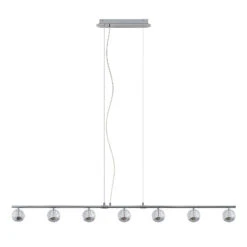 Lucande Kilio LED-Hängeleuchte, 7-flammig, Chrom -Lucande 9627955 2