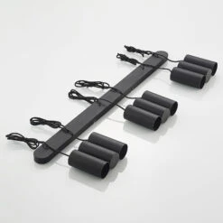 Lucande Cesur Hängeleuchte, Neunflammig, Schwarz -Lucande 9628452 7