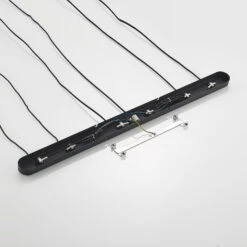 Lucande Cesur Hängeleuchte, Neunflammig, Schwarz -Lucande 9628452 8