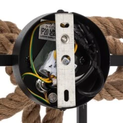 Lucande Vlados Design-Wandleuchte, Käfig, 54 Cm -Lucande 9628536 7