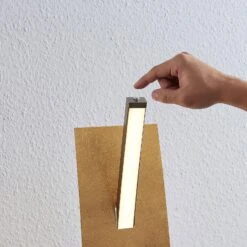 Lucande LED-Stehleuchte Marija In Edler Gold-Optik -Lucande 9639113 7