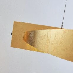 Lucande LED-Hängeleuchte Marija, Blende Senkrecht, Gold -Lucande 9639114 6