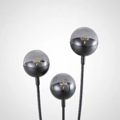 Lucande Dustian Stehleuchte, 3-flammig -Lucande 9639215 4