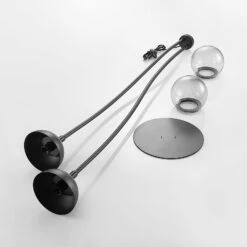 Lucande Dustian Stehleuchte, 2-flammig -Lucande 9639216 7